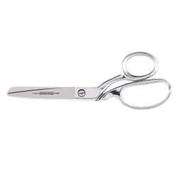 Klein Tools 208F Bent Trimmer, Fully Rounded Tips, 8-Inch - Image 1