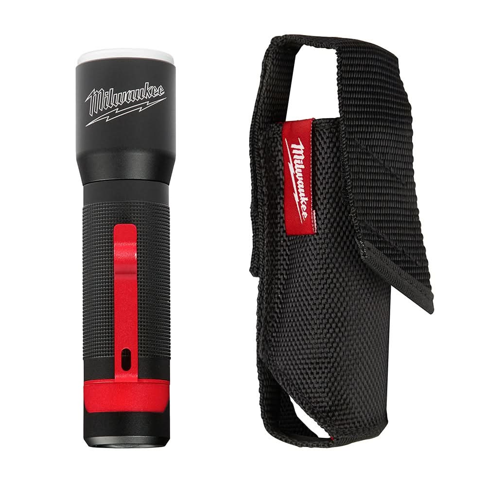 Milwaukee 2107S 325-Lumen Focusing Flashlight w/ Holster - Image 1
