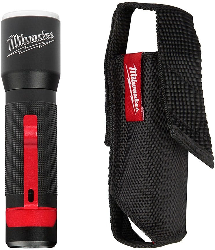 Milwaukee 2107S 325-Lumen Focusing Flashlight w/ Holster (PROMO) - Image 1