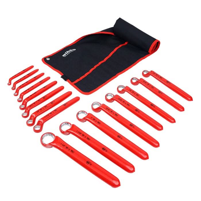 Wiha 21094 16-Piece Insulated Deep Offset Wrench Set, SAE - Image 3