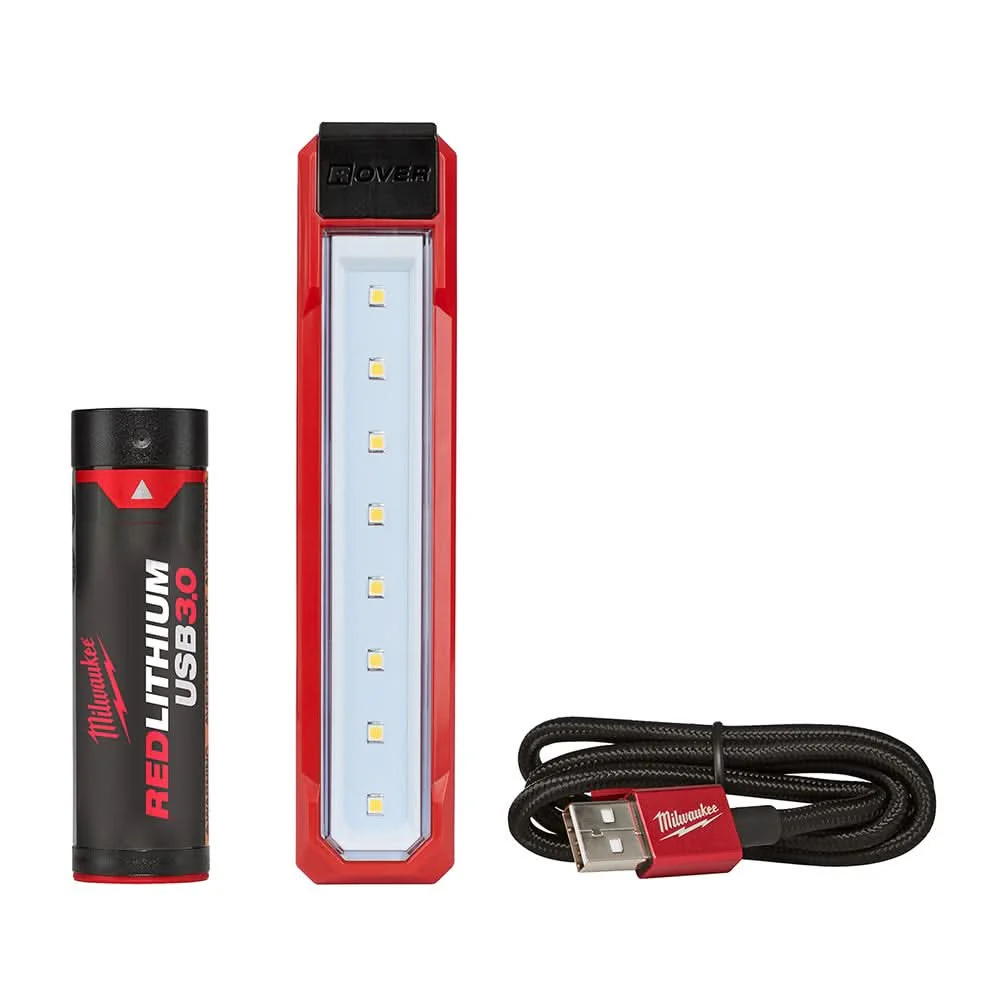 Milwaukee M18 ROVER Flood Light & USB Pocket Flood Light Set with M18 Bluetooth Jobsite Radio - Image 3