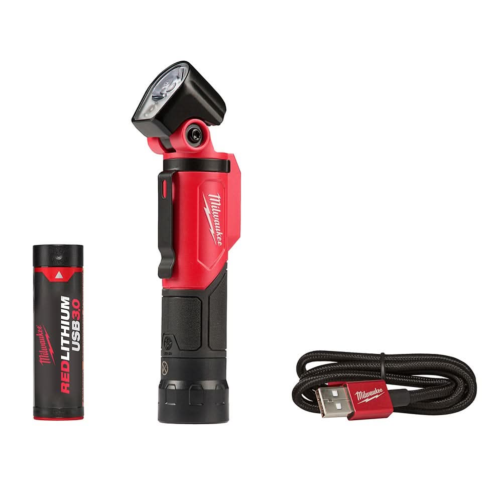 Milwaukee M18 ROVER Flood Light & Pivoting USB Flashlight Set with M18 Bluetooth Jobsite Radio - Image 3