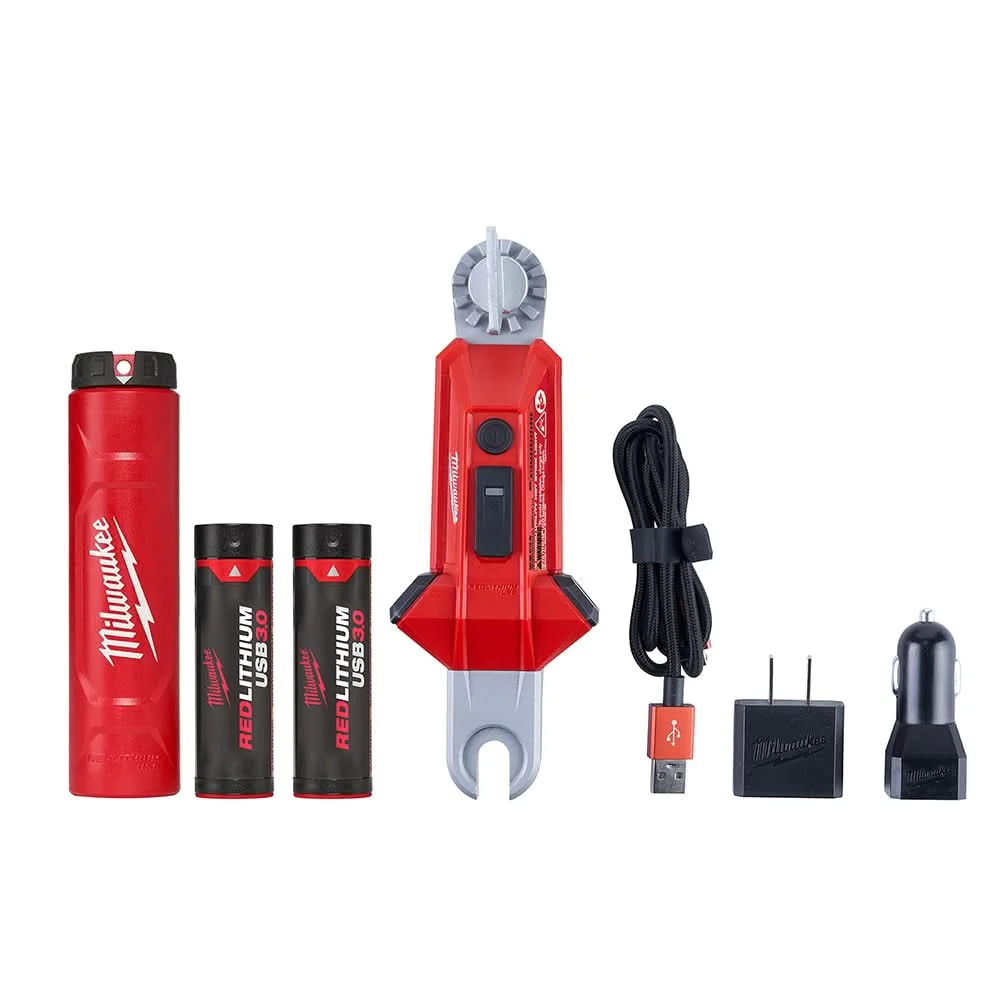 Milwaukee 2119-22 REDLITHIUM USB 350-Lumen Utility Hot Stick Light - Image 1