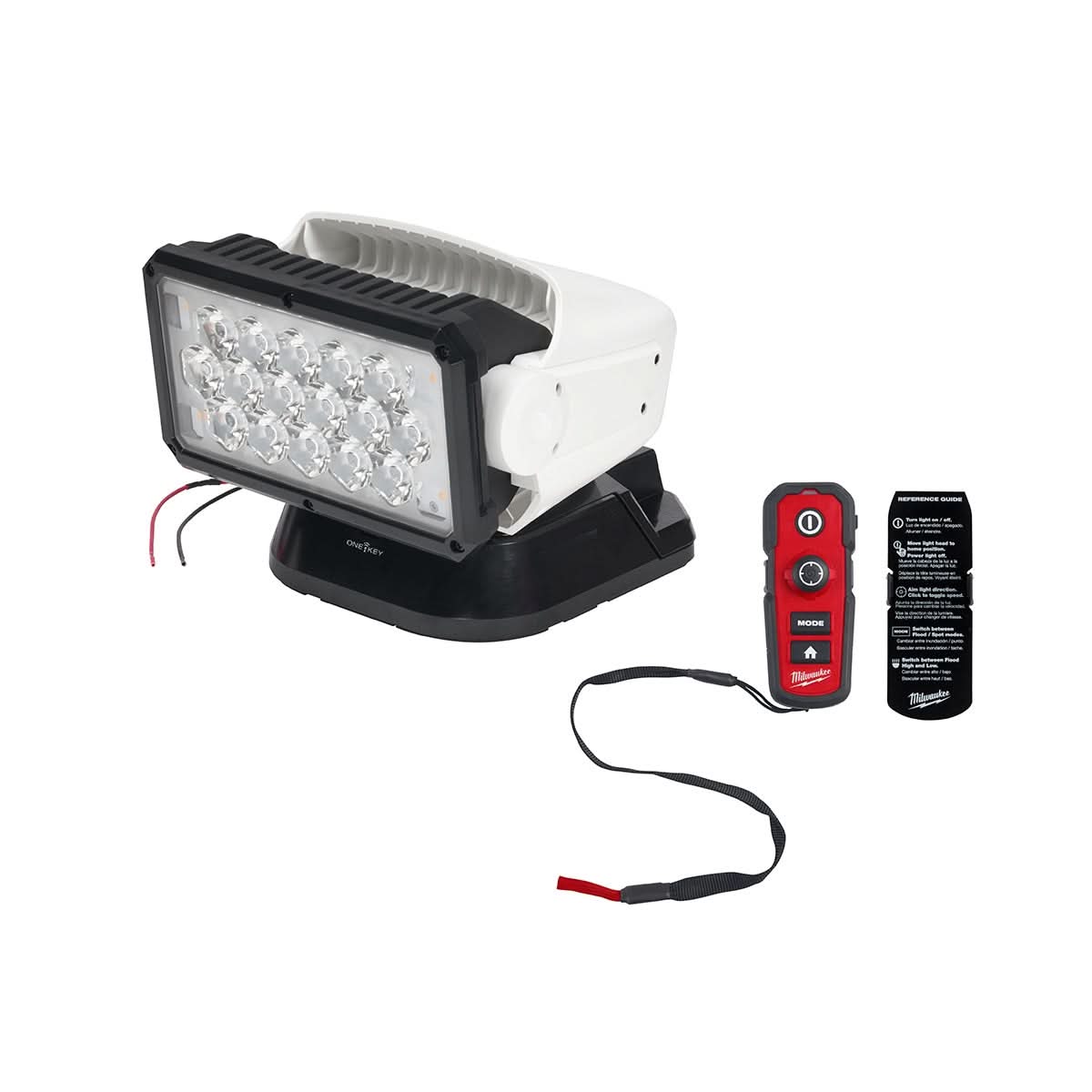 Milwaukee 2123 Utility Remote Control Search Light, Light Only - Image 1