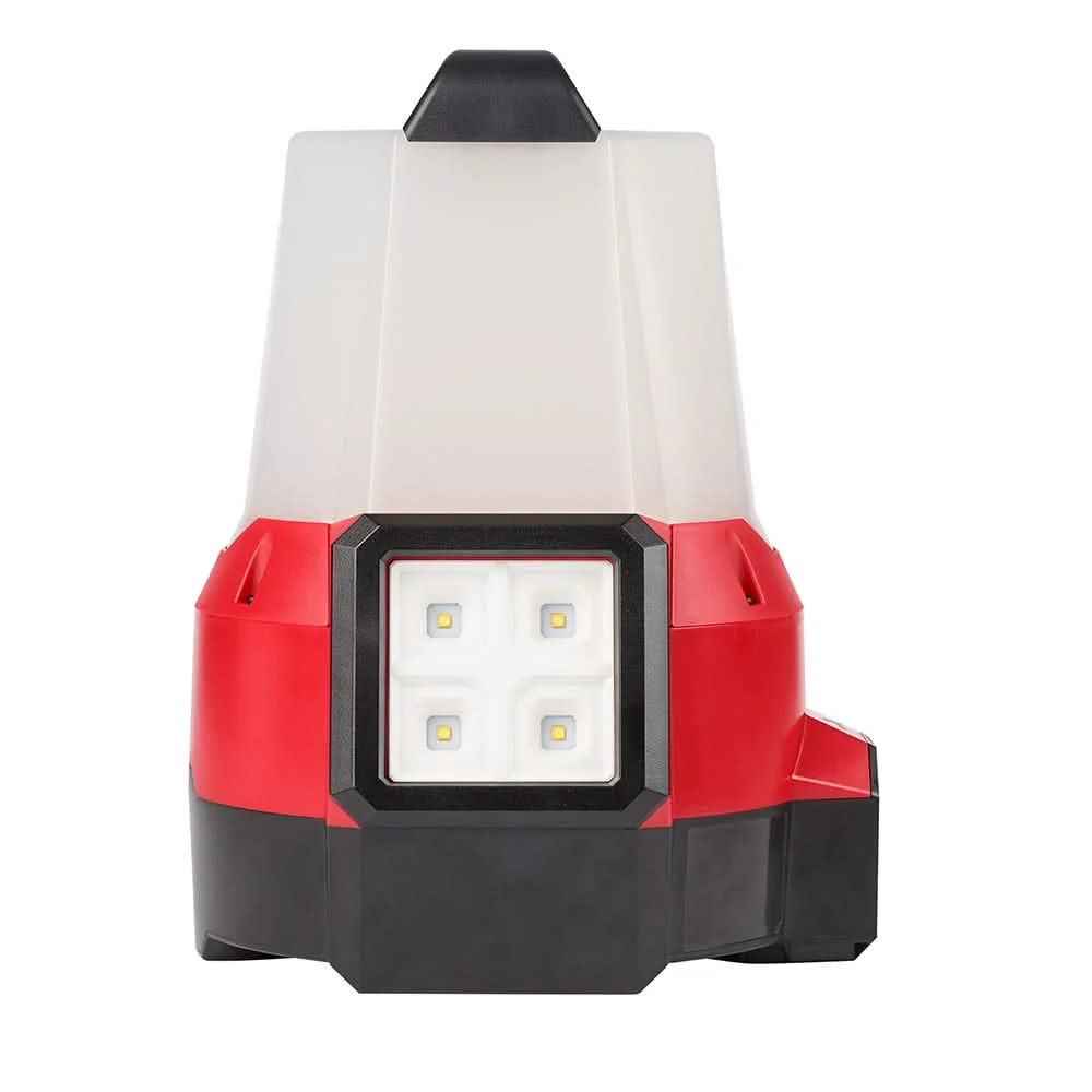 Milwaukee M18 RADIUS Site Light (FM) & Pivoting USB Flashlight Set with M18 Bluetooth Jobsite Radio - Image 2