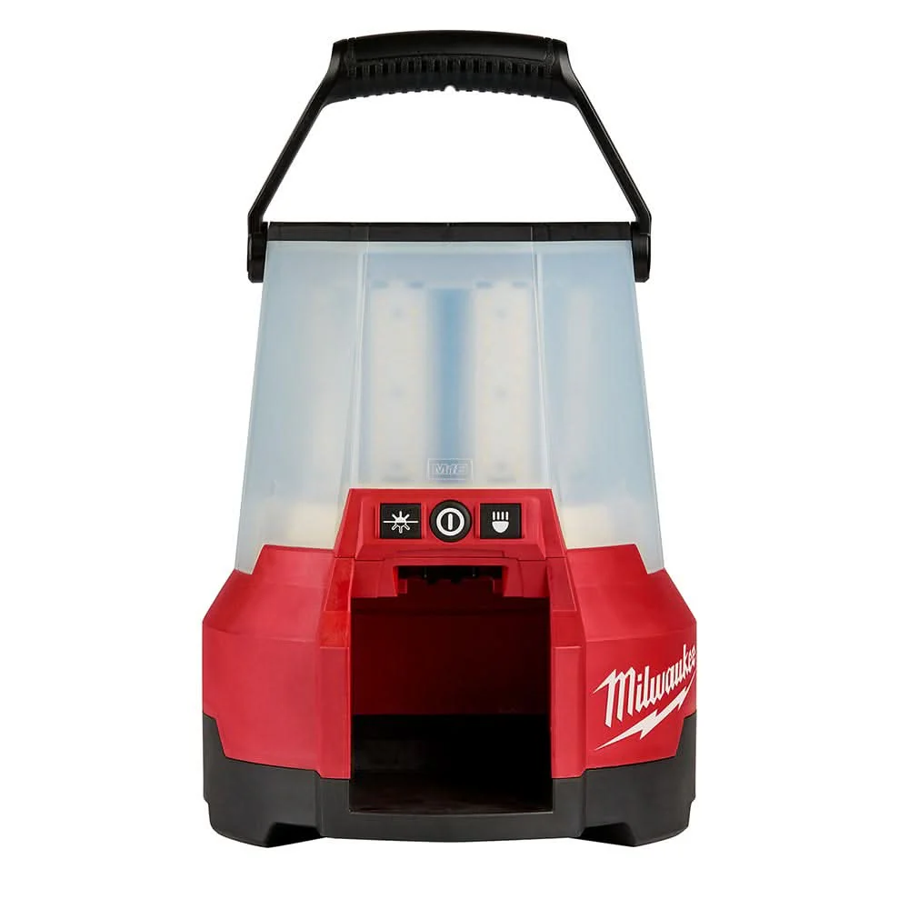 Milwaukee M18 RADIUS LED Site Light & ROVER USB Pocket Flood Light Set with M18 REDLITHIUM XC 5.0Ah Battery - Image 2