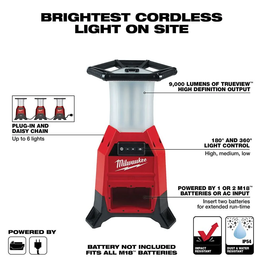Milwaukee 2151-20 M18 Radius Site Light - Image 2
