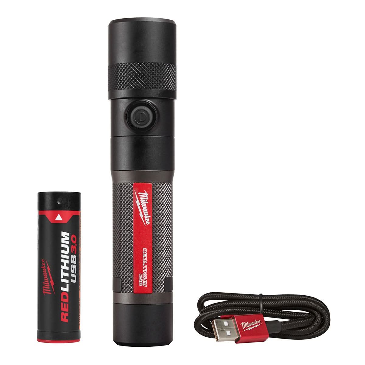 Milwaukee REDLITHIUM USB 1,100-Lumen Flashlight and Portable Power Source Kit - Image 2