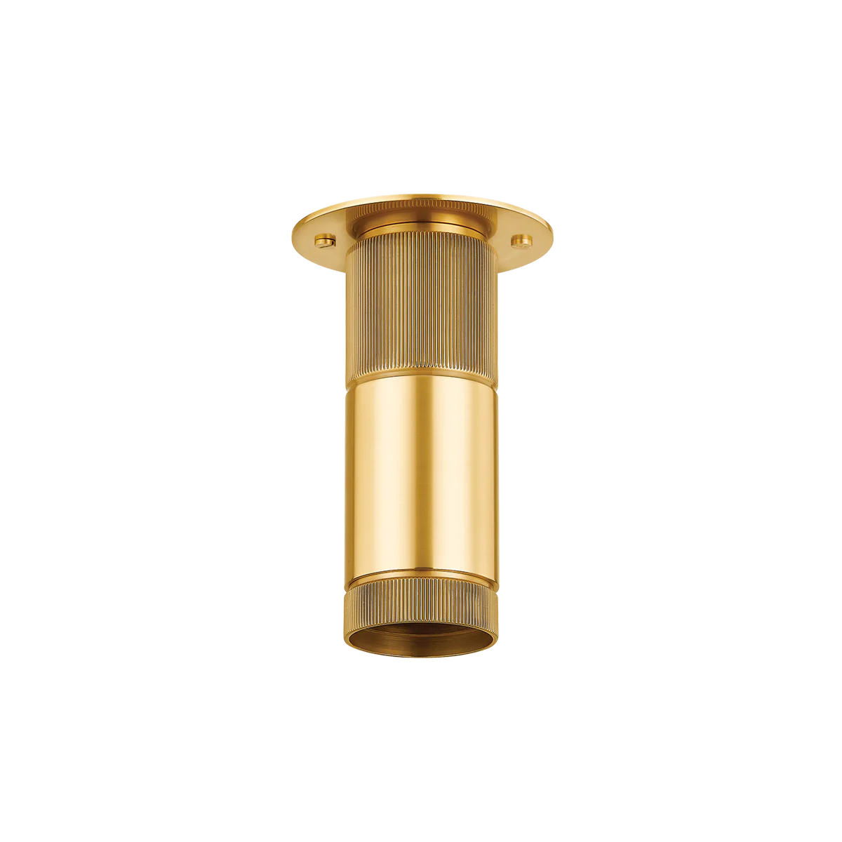 HUDSON VALLEY LIGHTING | DIGHTON FLUSHMOUNT - AGED BRASS | $294.00 - Image 1
