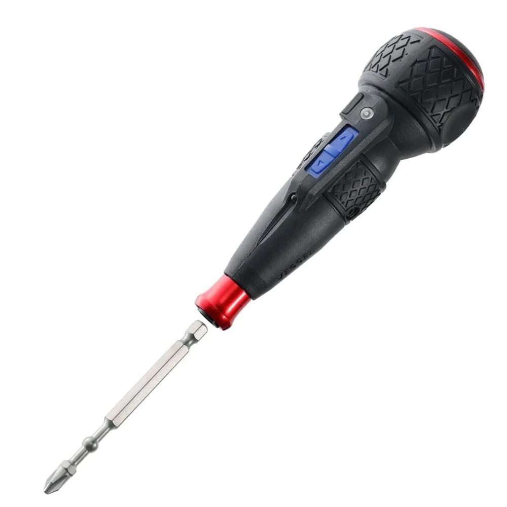 Vessel 220USB1U "Power Promotion" e-Assist USB Rechargeable Screwdriver w/ 11-Pc Bit Set + Ball Grip Holder - Image 2