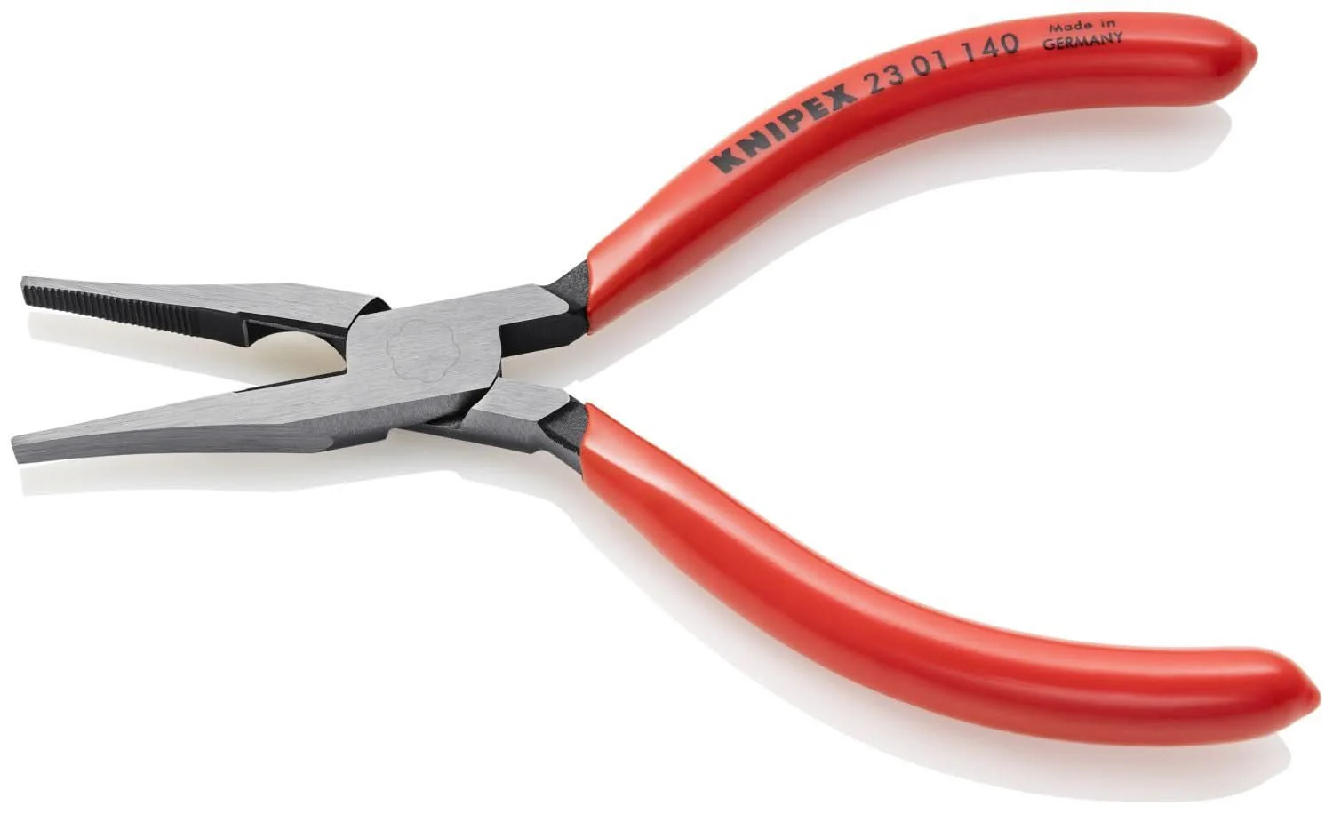Knipex 23 01 140 Flat Nose Pliers with Cutter - Image 3