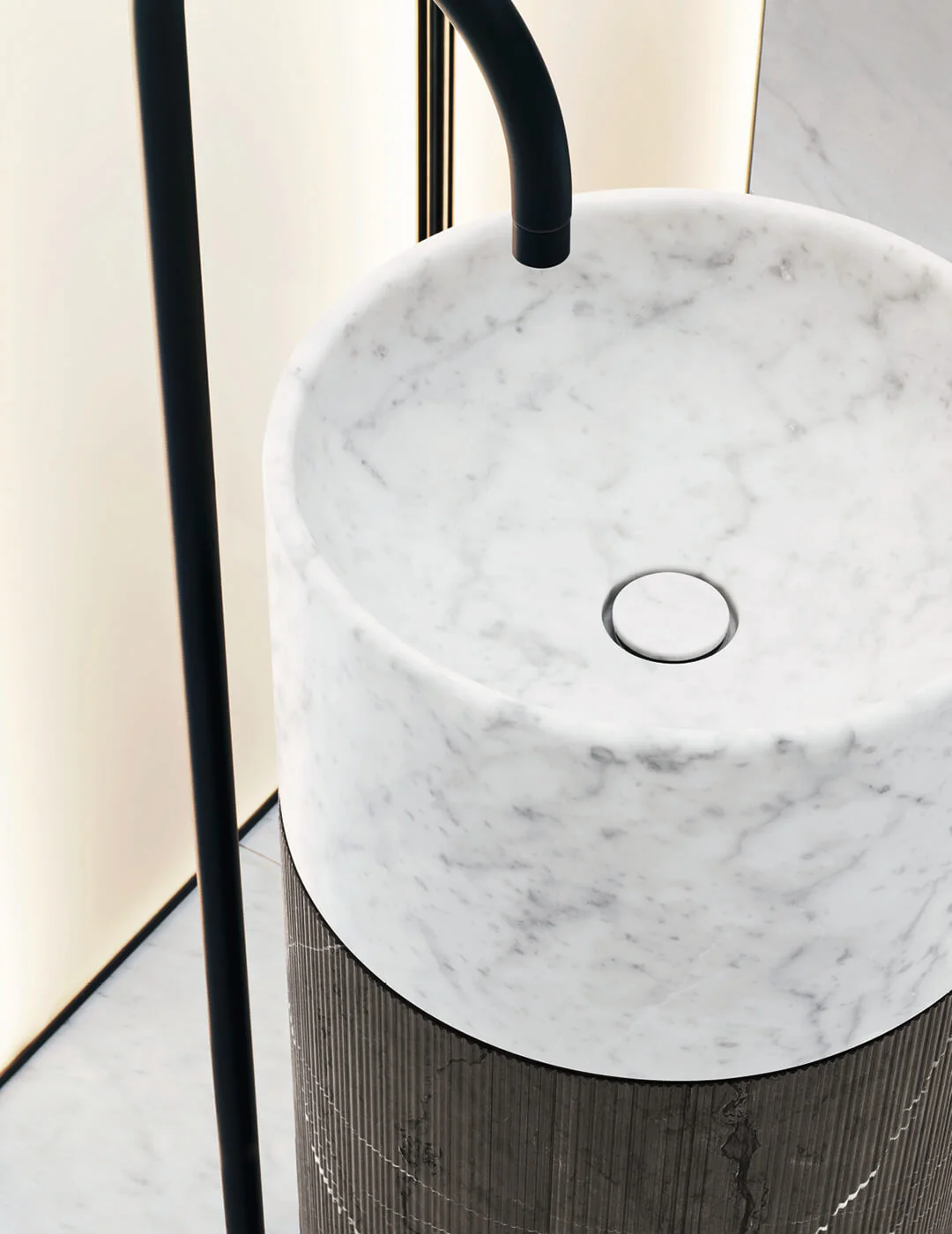 ROMA 23.02 l washbasin & mirror by NOORTH - Image 2
