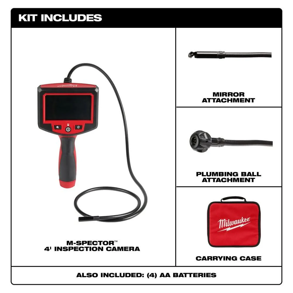 Milwaukee 2319-20 M-Spector 4' Inspection Camera - Image 2