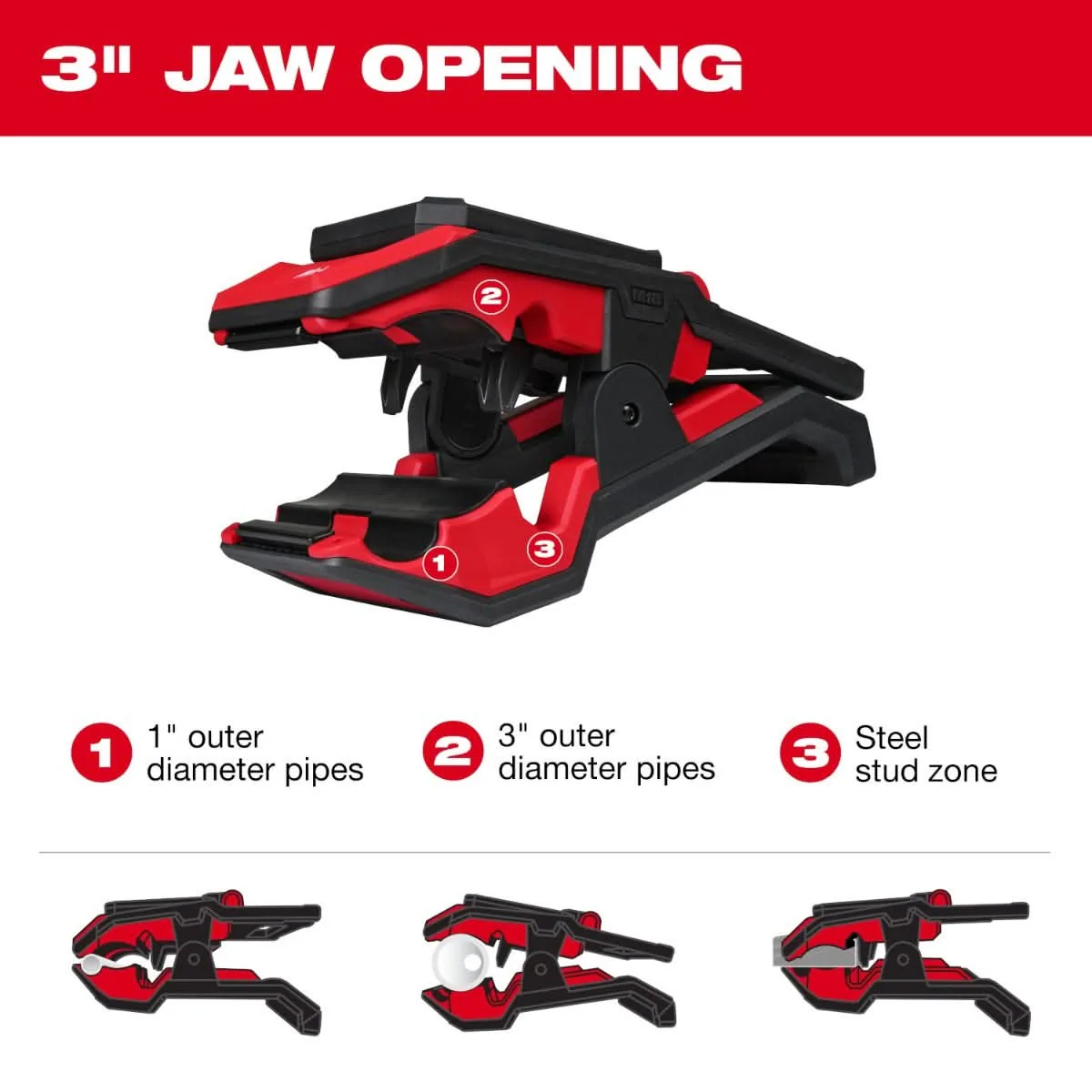 Milwaukee 2358-20 M18 ROVER 2000-Lumen Clamping Flood Light, Tool Only - Image 3