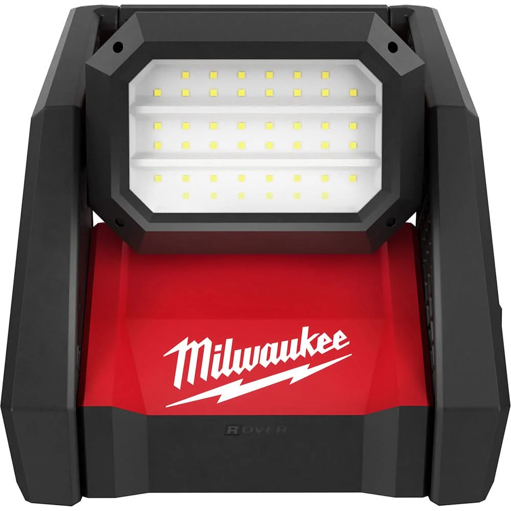 Milwaukee M18 ROVER Flood Light & Low Profile USB Headlamp Set with M18 Bluetooth Jobsite Radio - Image 2