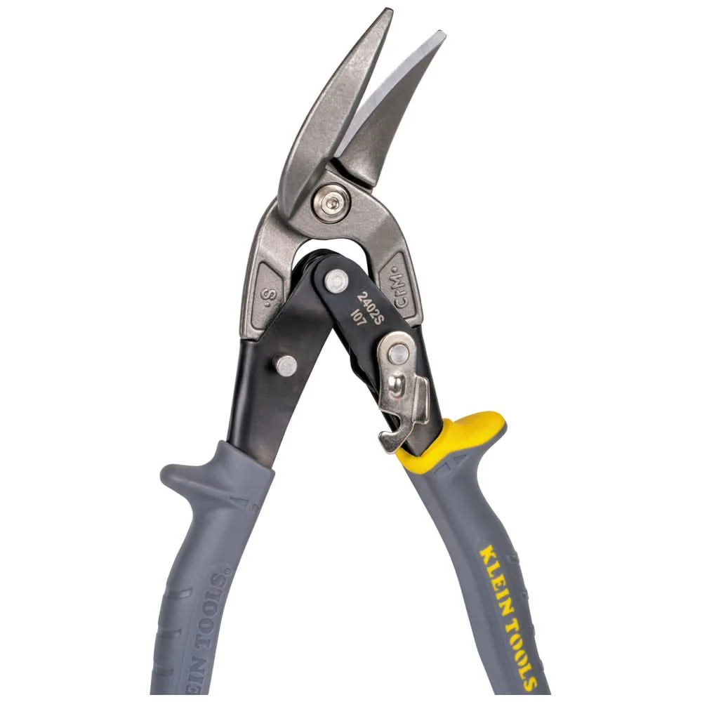Klein Tools 2402S Offset Straight-Cutting Aviation Snips - Image 2