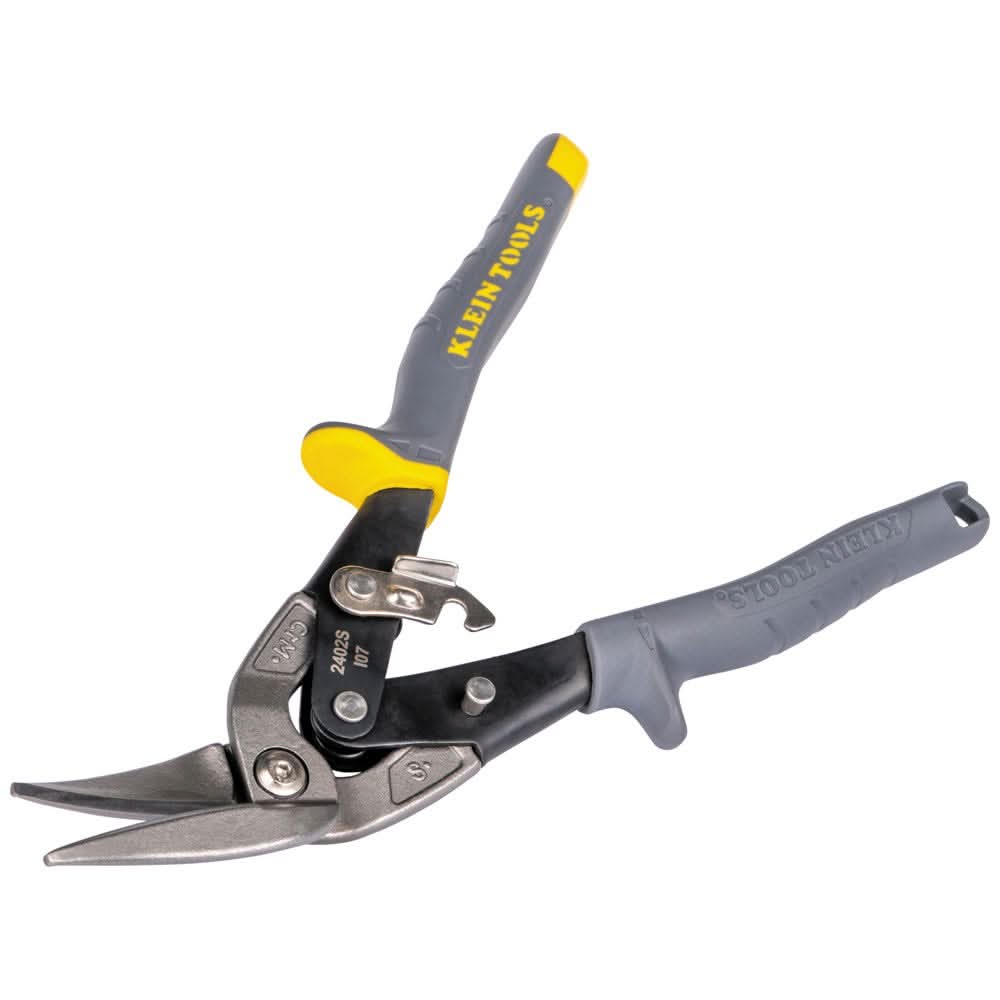 Klein Tools 2402S Offset Straight-Cutting Aviation Snips - Image 3