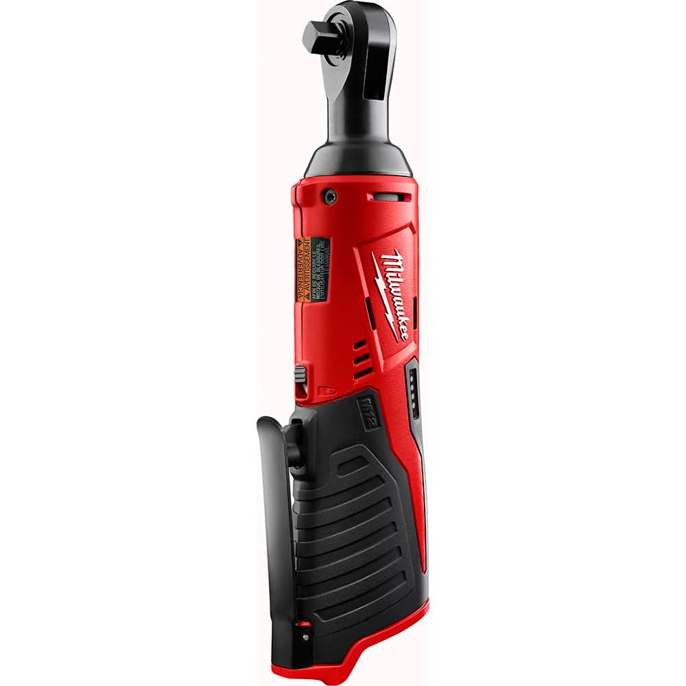 Milwaukee 2663-22RH M18/M12 3/8-in. Ratchet and 1/2-in. Impact Wrench with Friction Ring Combo Kit - Image 2
