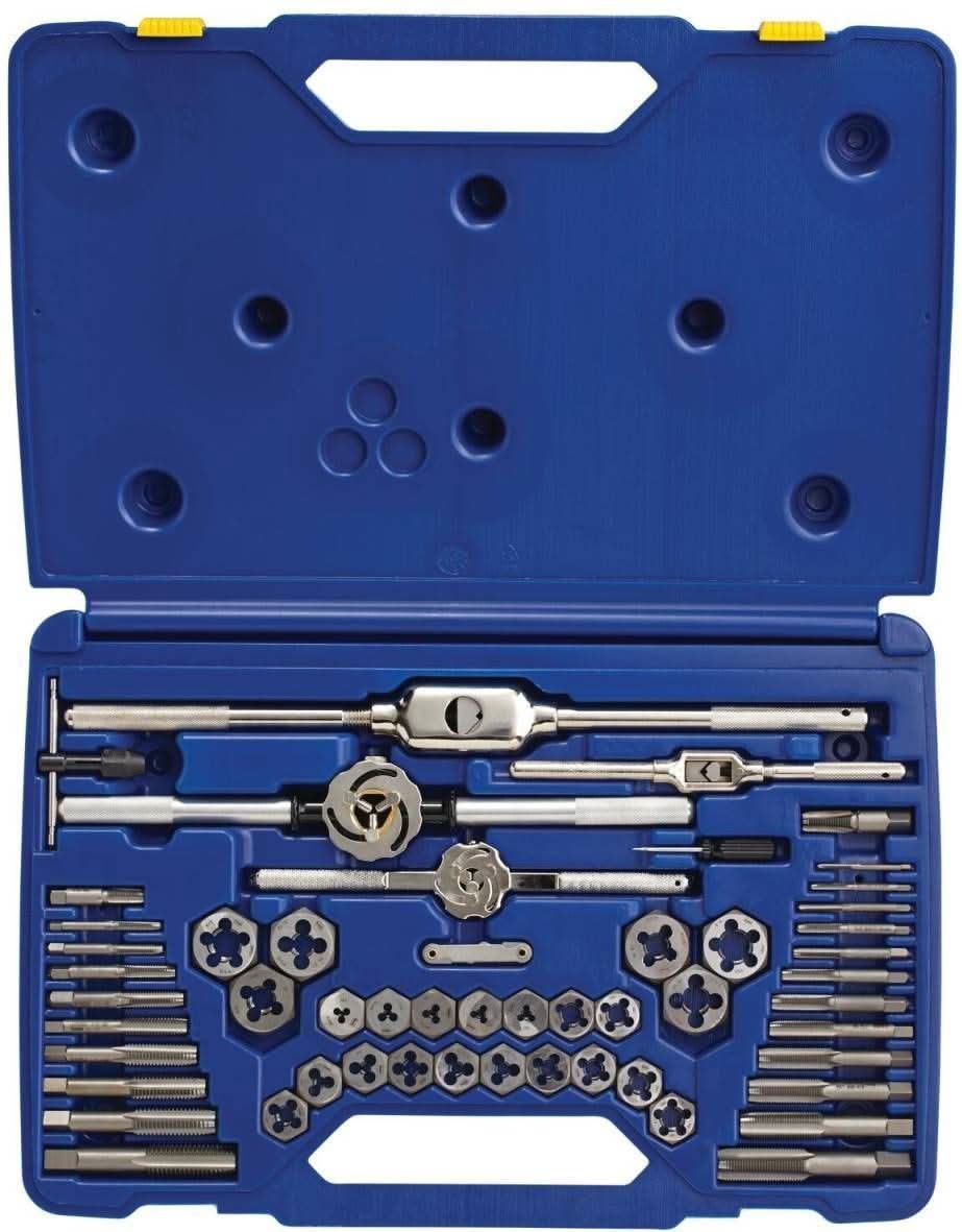 Irwin 24640 HANSON 53-Piece Machine Screw/Fractional Tap And Die Set 53 Piece Set - Image 3