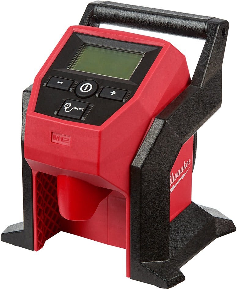 Milwaukee 2475-20 M12 Cordless Compact Tire Inflator, Tool Only (PROMO) - Image 1