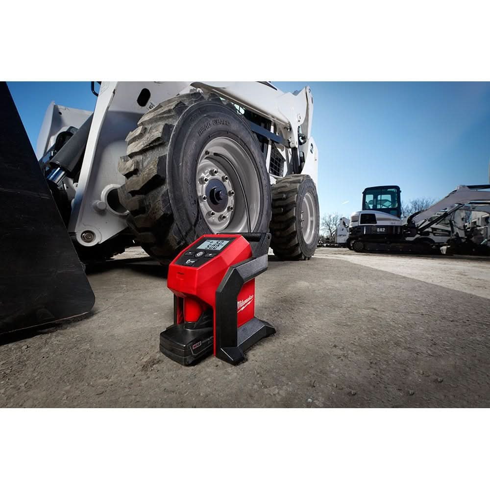 Milwaukee 2475-21XC M12 Cordless Compact Tire Inflator 4.0Ah Kit - Image 2