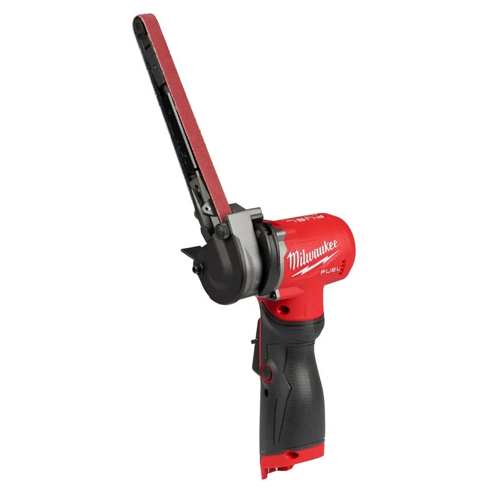 Milwaukee M12 FUEL 1/2" X 18" Bandfile Belt Sander with M12 2.0Ah Compact Battery Pack - Image 1