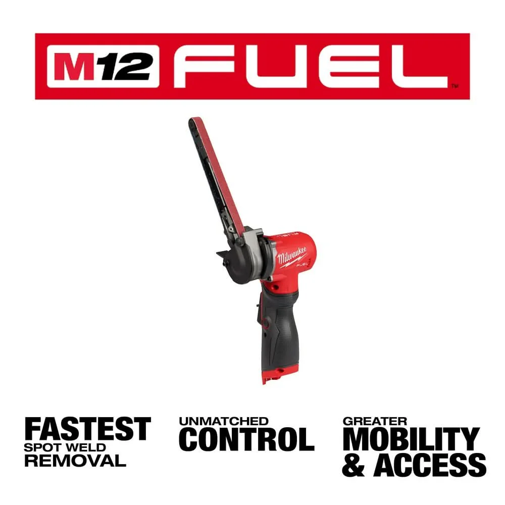 Milwaukee 2482-20 M12 FUEL 1/2" X 18" Bandfile Belt Sander, Tool Only - Image 3