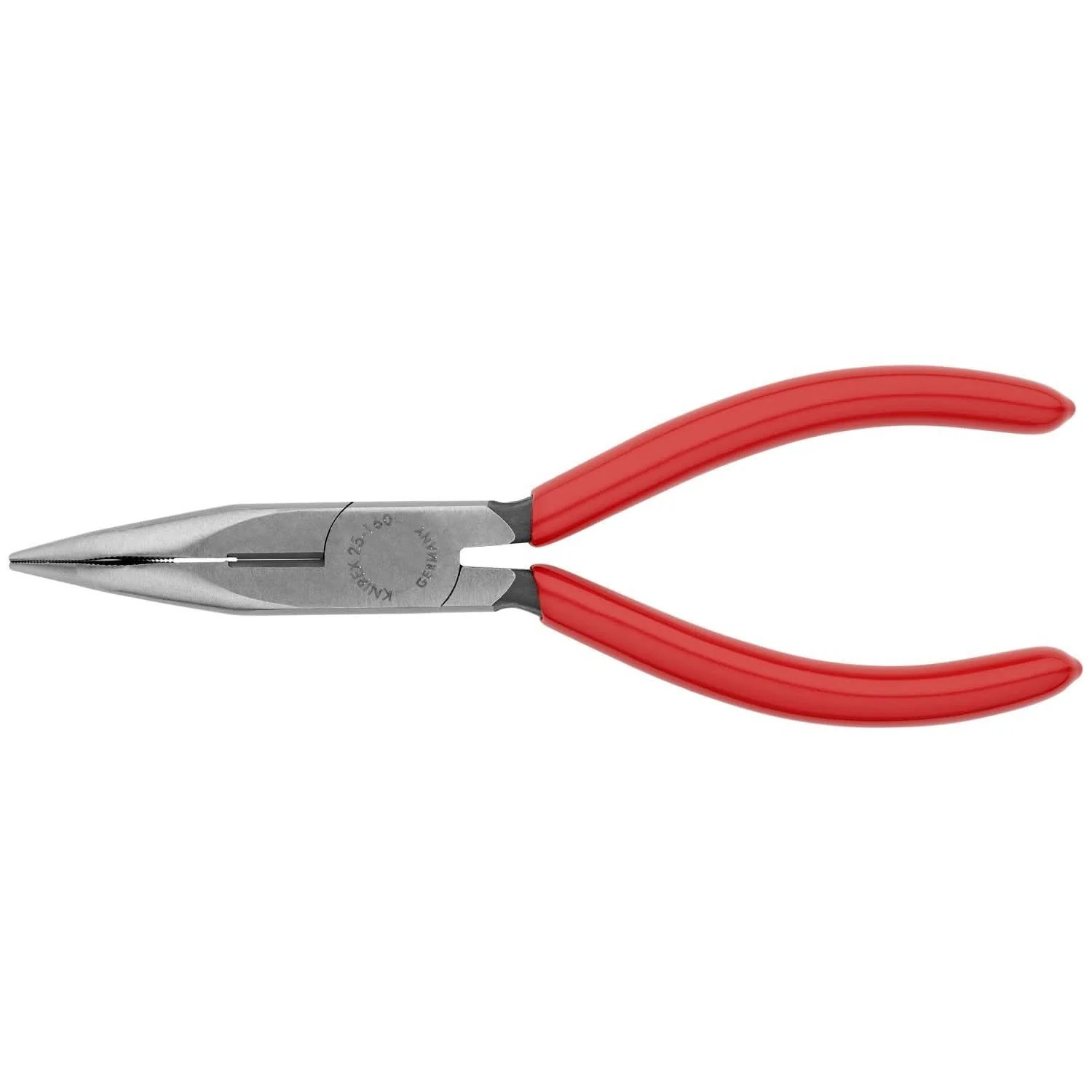 Knipex 25 21 160 Long Nose 40&deg; Angled Pliers with Cutter - Image 1