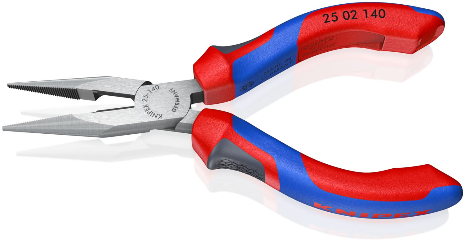 Knipex 25 02 140 Long Nose Pliers with Cutter - Image 3