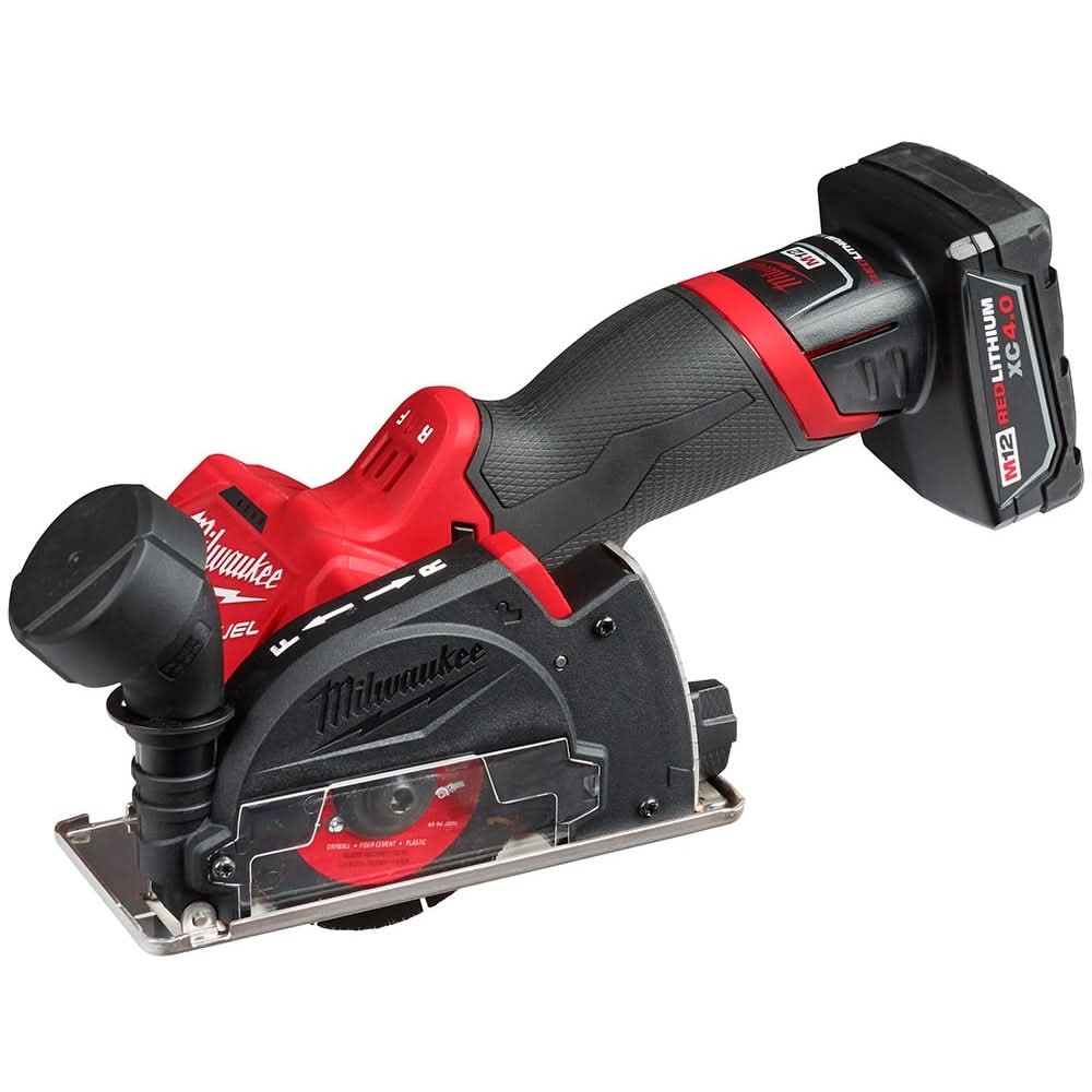 Milwaukee 2522-21XC M12 FUEL 3-Inch Compact Cut Off Tool 4.0Ah Kit - Image 2