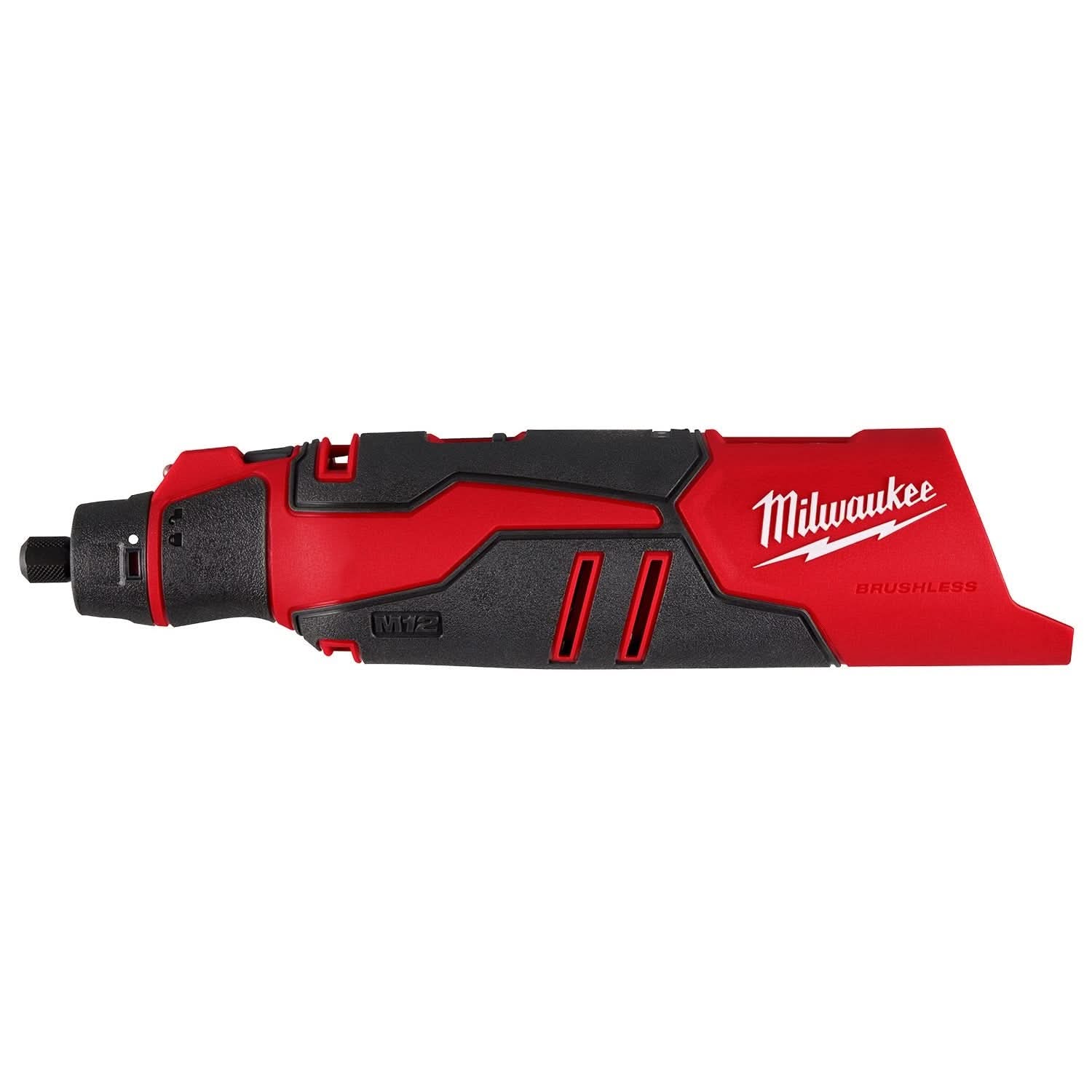 Milwaukee M12 Brushless Rotary Tool with XC 4.0Ah Battery and Charger Starter Kit - Image 2