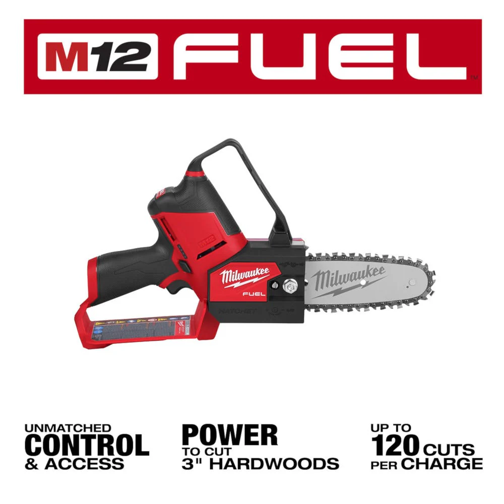 Milwaukee 2527-20 M12 FUEL HATCHET 6-Inch Pruning Saw, Tool Only - Image 2