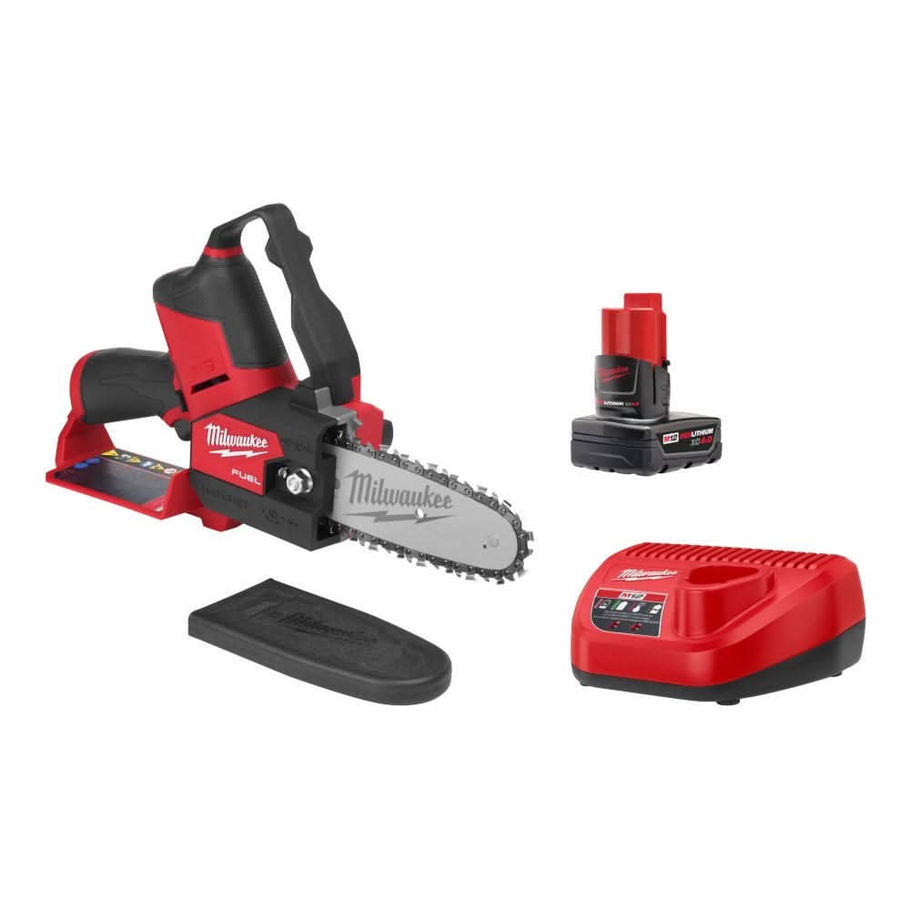 Milwaukee M12 FUEL HATCHET 6 in. Pruning Saw 4.0Ah Kit plus M12 REDLITHIUM Starter Pack - Image 2