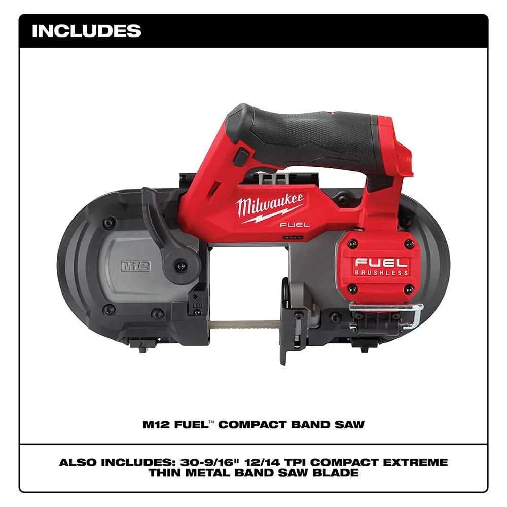 Milwaukee 2529-20 M12 FUEL Compact Band Saw, Tool Only - Image 2