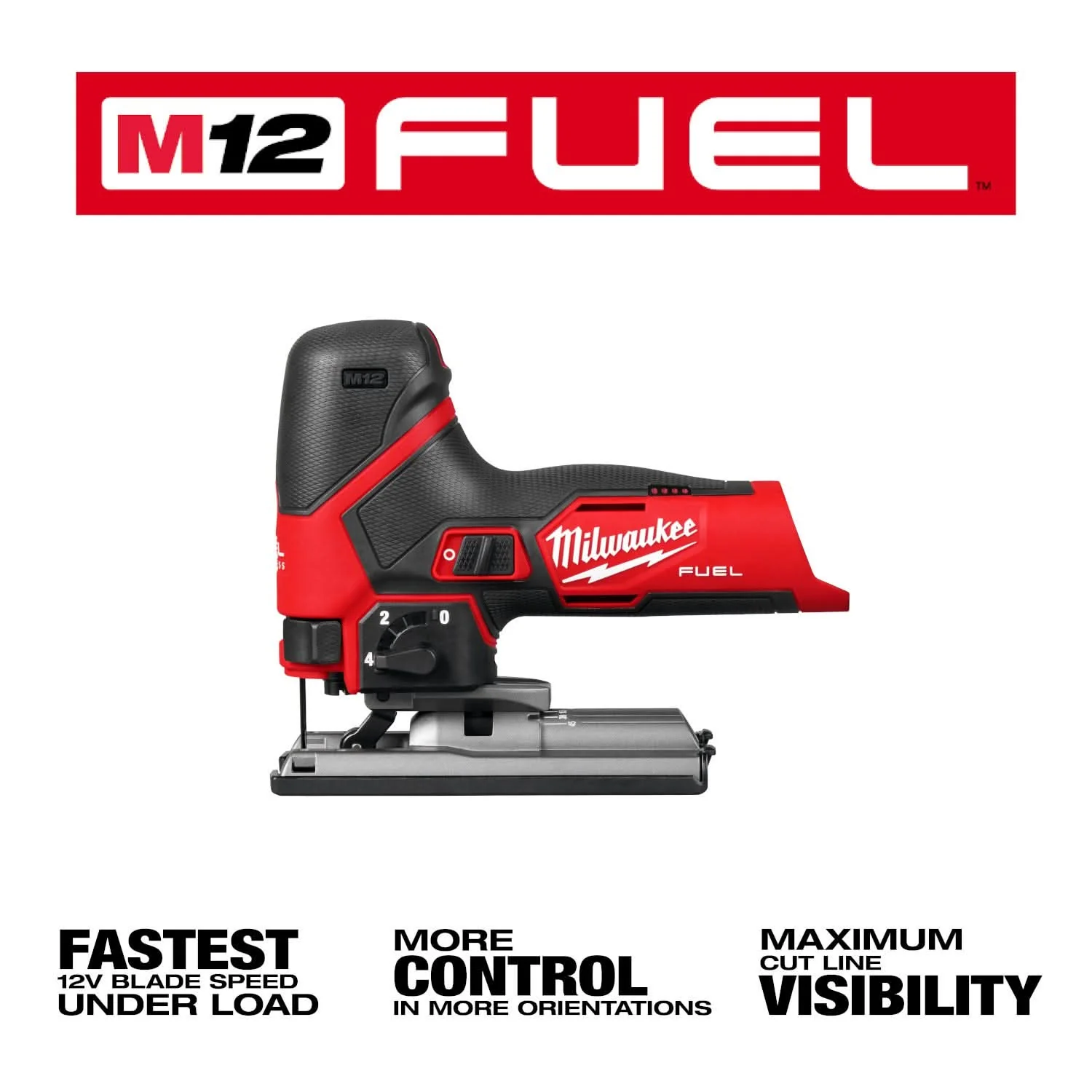 Milwaukee 2545-20 M12 FUEL Jig Saw - Image 3