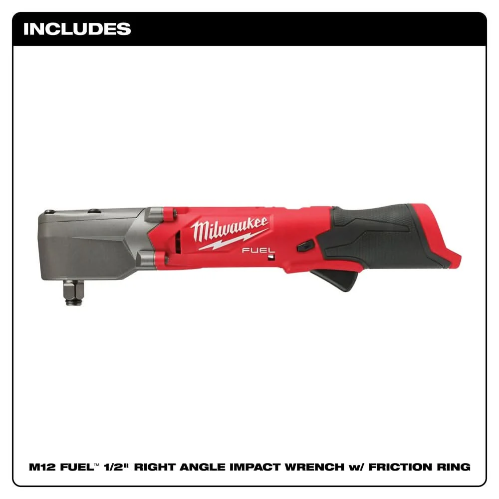 Milwaukee 2565-20 M12 FUEL 1/2" Right Angle Impact Wrench, Tool Only - Image 2