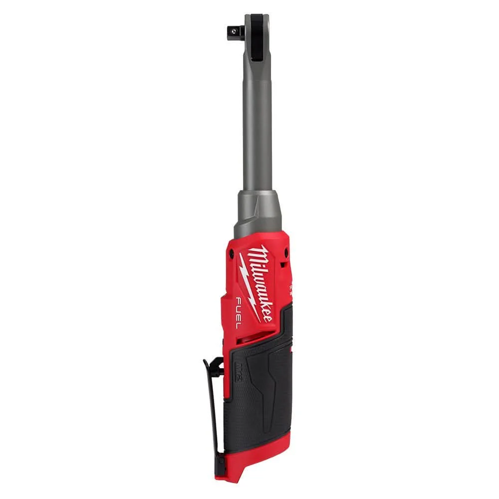 Milwaukee M12 FUEL 3/8" Extended Reach High Speed Ratchet BT and Impact Wrench (Bare Tools) - Image 2