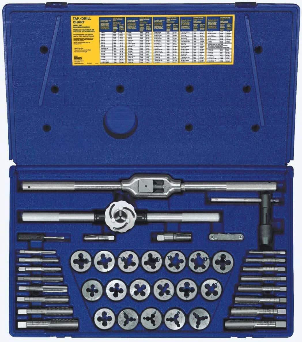 Irwin 25941 HANSON 41-Piece Fractional Tap And Die Set 41 Piece Set - Image 3