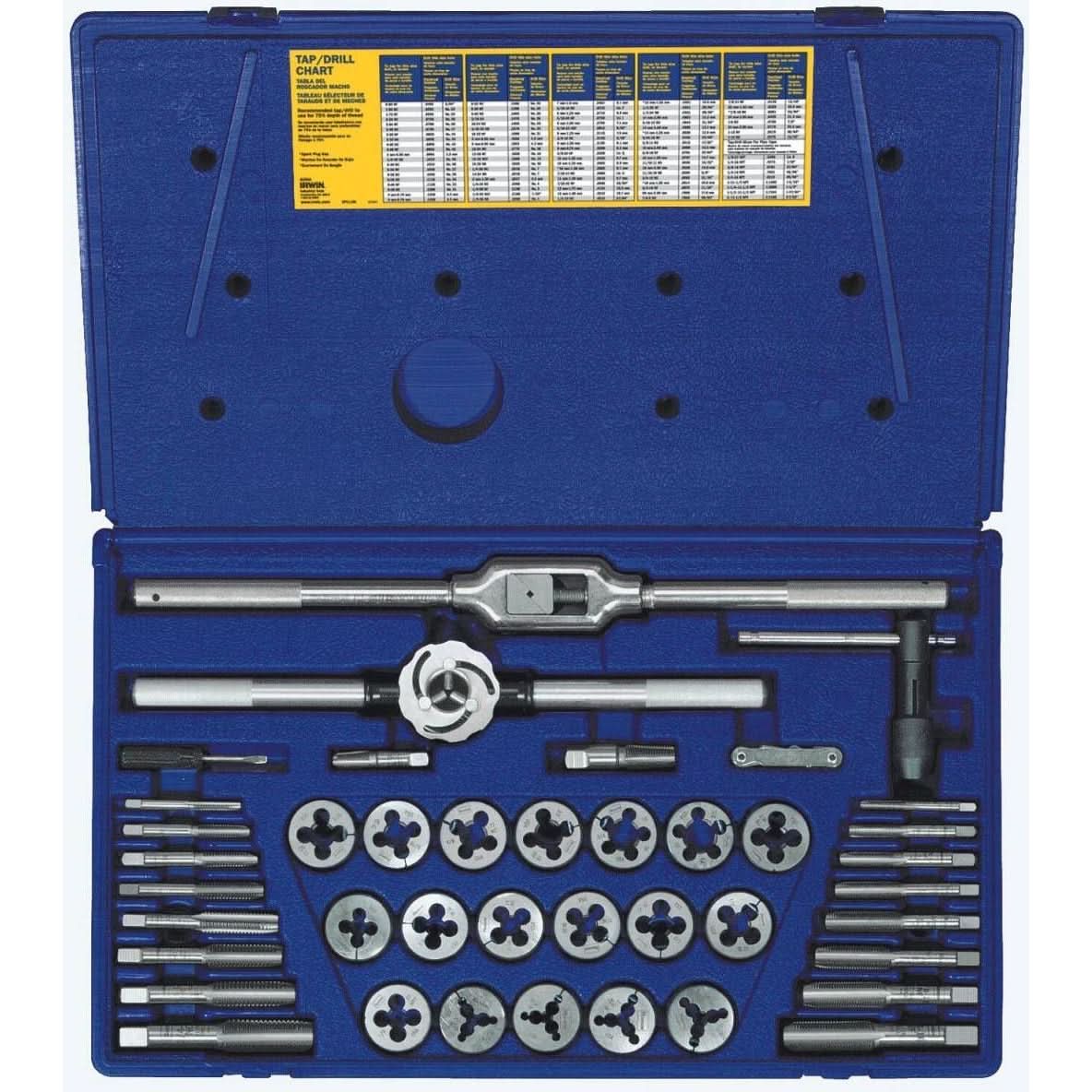 Irwin 25941 HANSON 41-Piece Fractional Tap And Die Set 41 Piece Set - Image 1