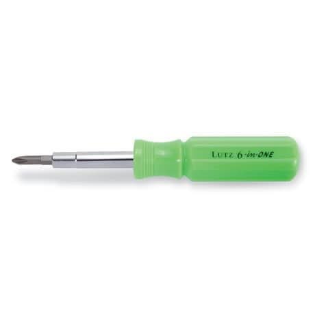 Tool Nut 6-in1 Green Screwdriver Set - Image 1
