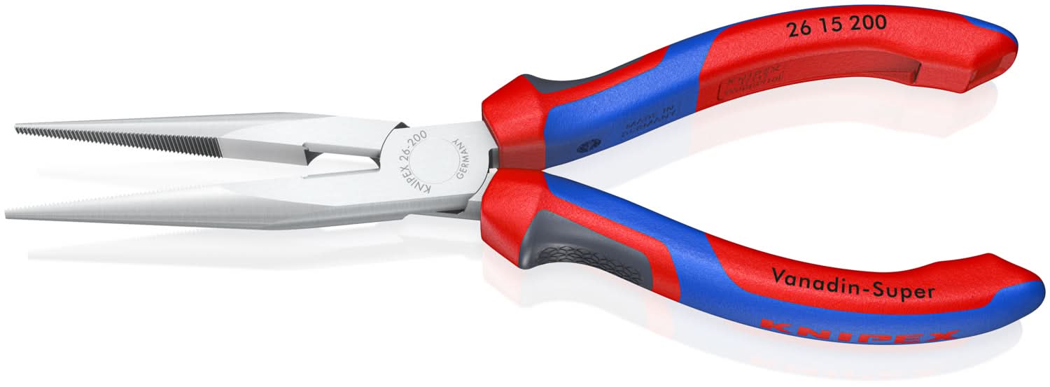 Knipex 26 15 200 Long Nose Pliers with Cutter - Image 3
