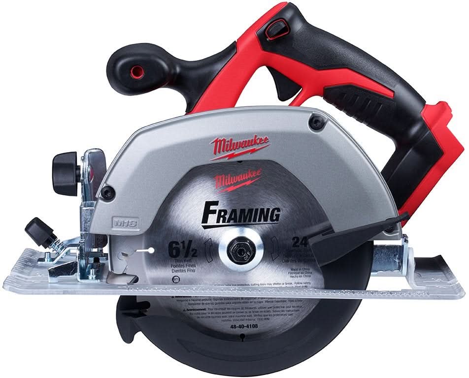 Milwaukee M18 Cordless 6-1/2″ Circular Saw, Tool Only (PROMO)