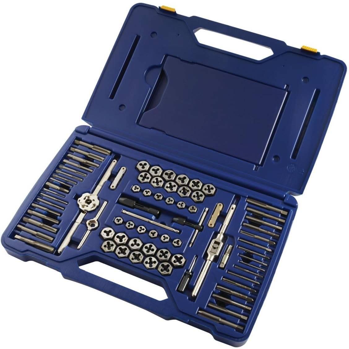 Irwin 26376 HANSON Machine Screw/Fractional/Metric Tap And Die Set 76 Piece Set - Image 2