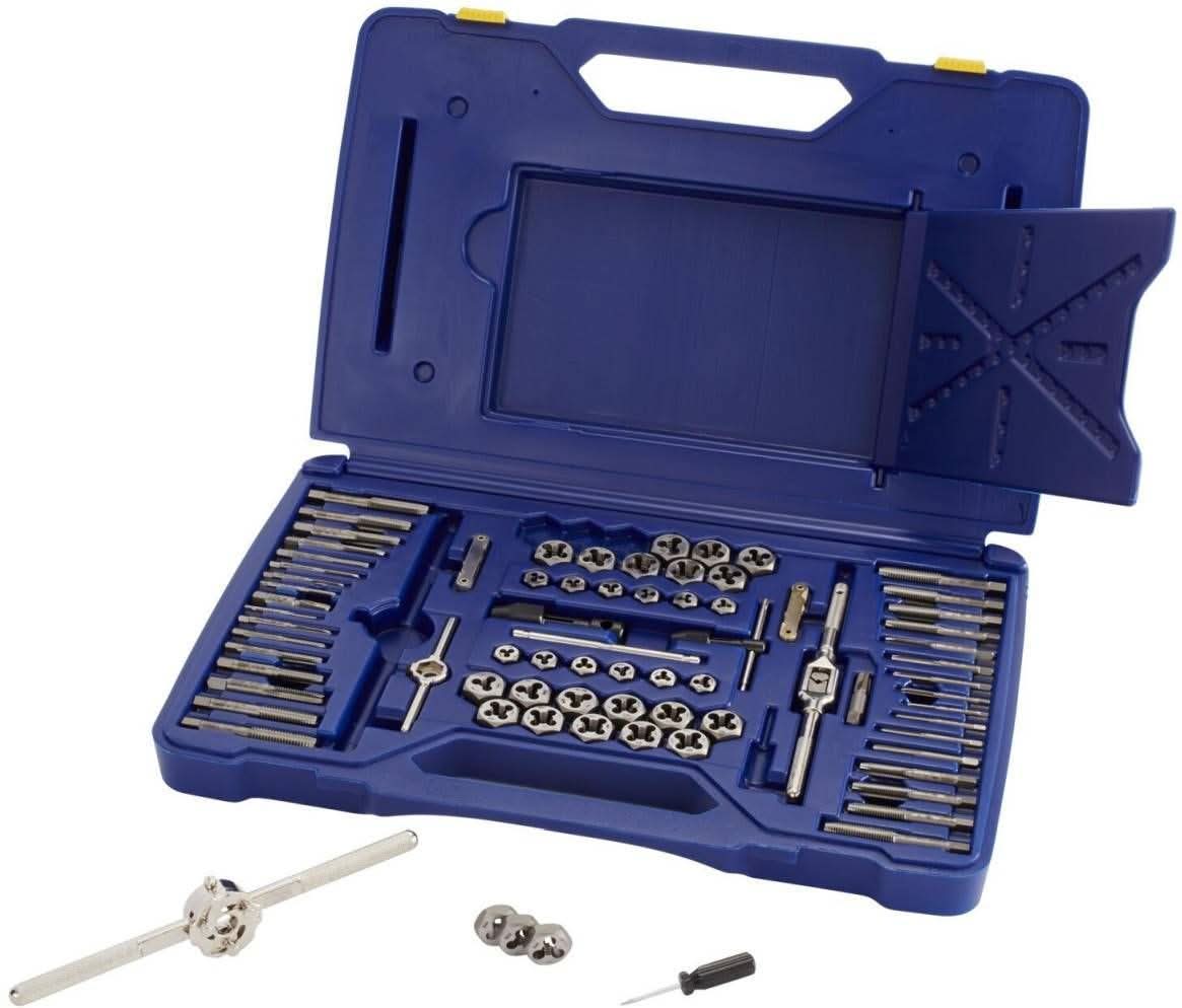 Irwin 26376 HANSON Machine Screw/Fractional/Metric Tap And Die Set 76 Piece Set - Image 3