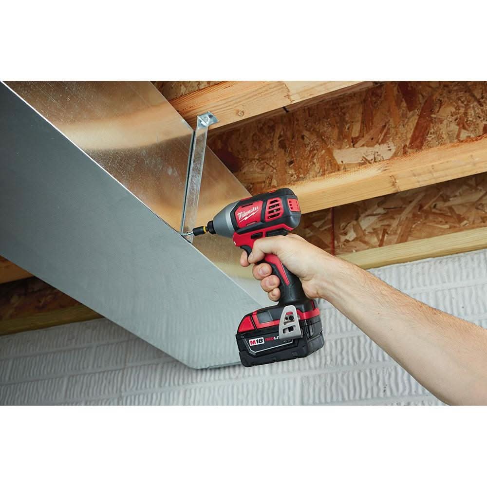 Milwaukee 2656-21P M18 Cordless 1/4-Inch Impact Driver 3.0Ah Kit - Image 3
