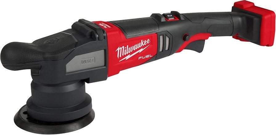 Milwaukee M18 FUEL 5-inch 15mm Random Orbital Polisher and XC 6.0Ah Battery Pack - Image 2
