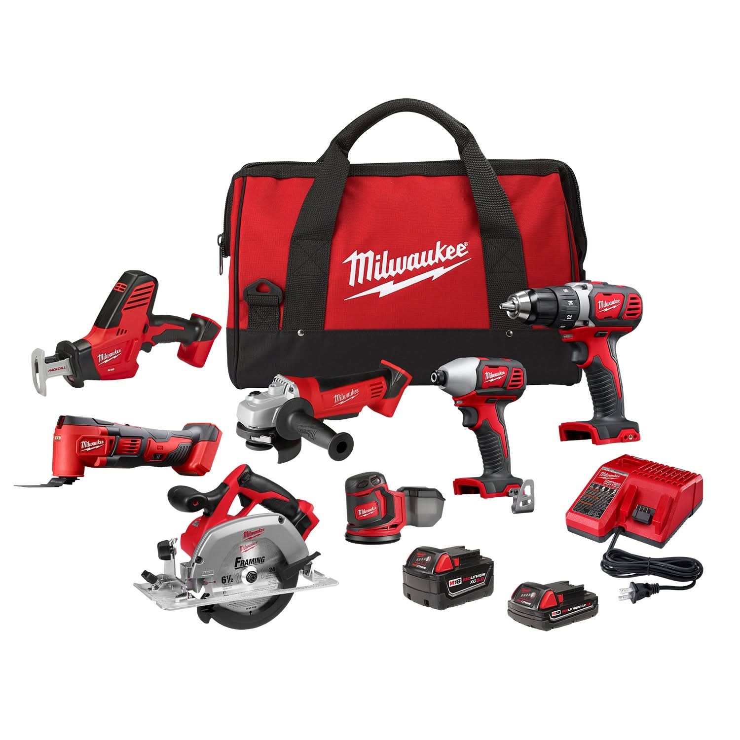 Milwaukee 2699-27 M18 18V 7-Tool Combo Kit - Image 1