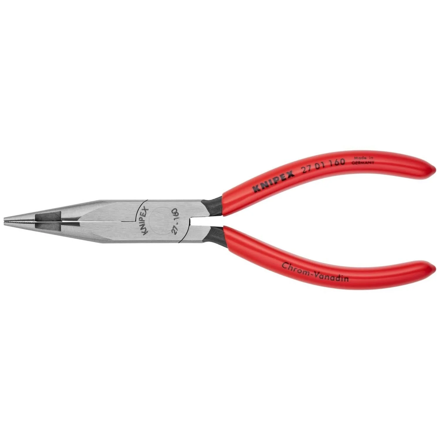 Knipex 27 01 160 Long Nose Center Cutting Pliers-Telephone Style - Image 1