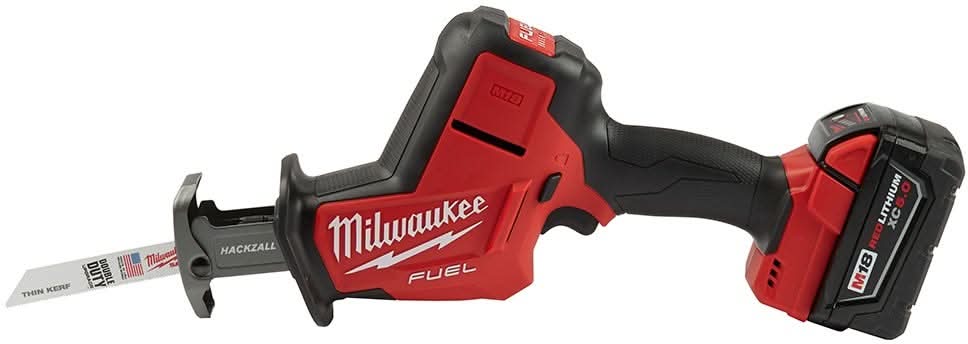 Milwaukee 2719-21 M18 FUEL Hackzall Recip Saw 5Ah Kit + FREE AX Blade - Image 2