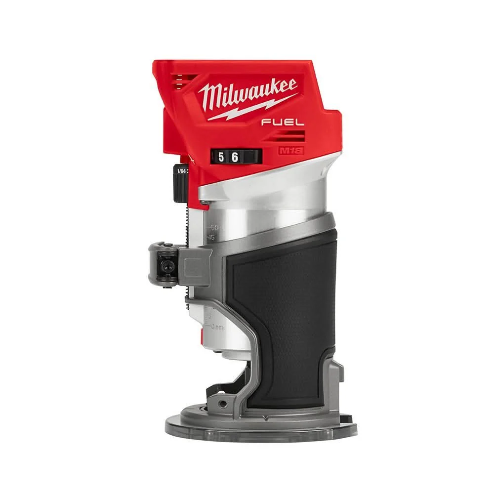 Milwaukee M18 FUEL 6-1/2" Plunge Track Saw, Tool Only plus M18 FUEL Brushless Compact Router, Tool Only - Image 3